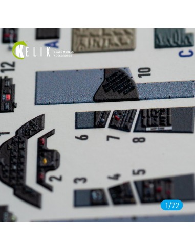 A1H Skyraider interior 3D decals for Hasegawa kit 