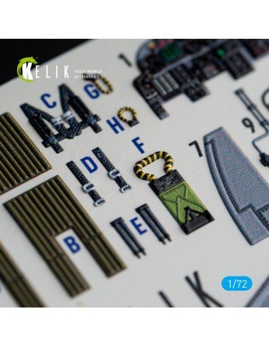 A-6E Intruder interior 3D decals for Italeri kit 