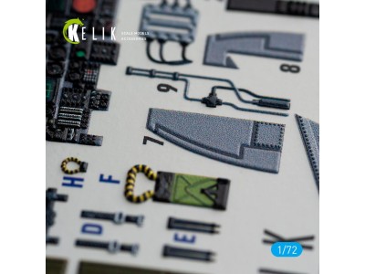 A-6E Intruder interior 3D decals for Italeri kit 