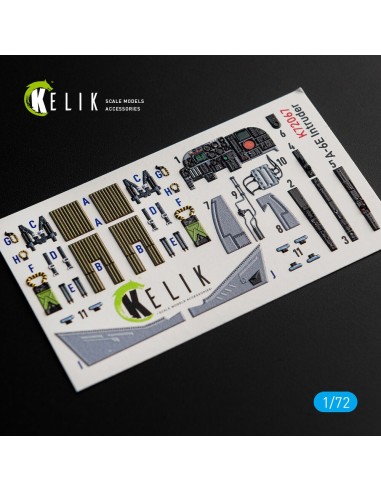 A-6E Intruder interior 3D decals for Italeri kit 