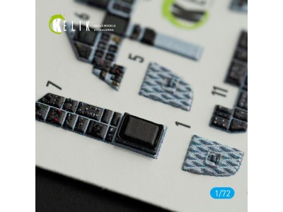 F-15E Strike Eagle interior 3D decals for Hasegawa kit 