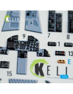 F-15J Eagle interior 3D decals for PLATZ kit  2