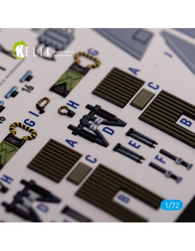 Grumman A-6A Knight Rider interior 3D decals for Fujimi kit 