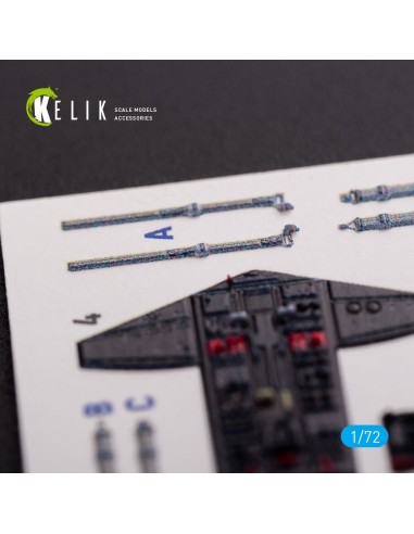 S-2A Tracker interior 3D decals for Hasegawa kit 