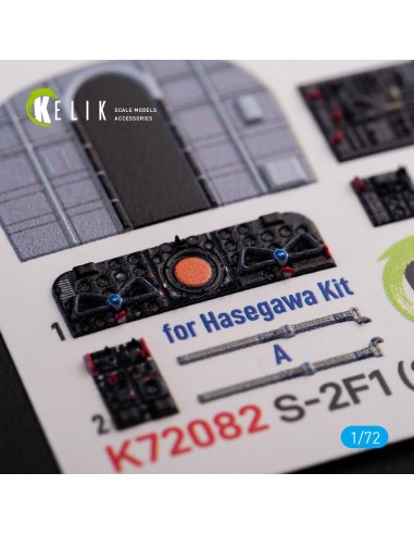 S-2A Tracker interior 3D decals for Hasegawa kit 