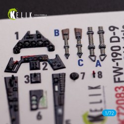 Fw 190 D-9 interior 3D decals for IBG Models kit  2