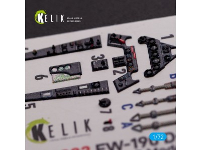 Fw 190 D-9 interior 3D decals for IBG Models kit 