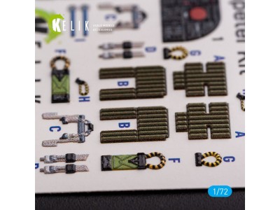 A-6A Intruder interior 3D decals for Trumpeter kit 