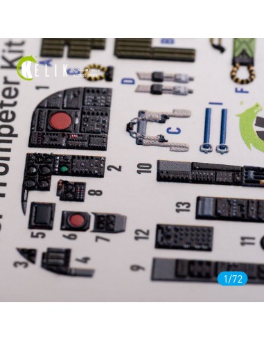 A-6A Intruder interior 3D decals for Trumpeter kit 
