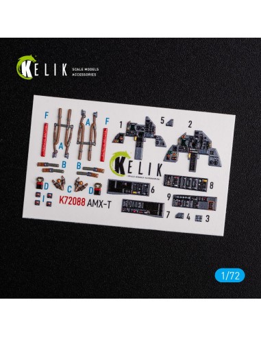 AMX-T interior 3D decals for Italeri kit 