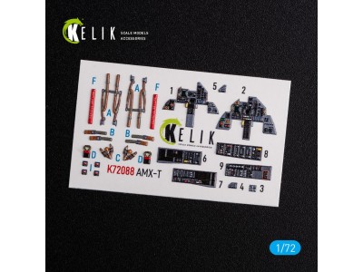 AMX-T interior 3D decals for Italeri kit 