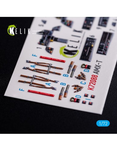 AMX-T interior 3D decals for Italeri kit 