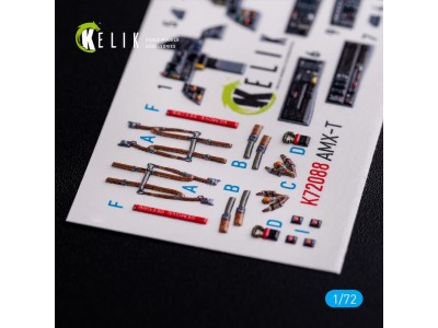 AMX-T interior 3D decals for Italeri kit 