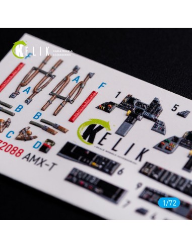AMX-T interior 3D decals for Italeri kit 