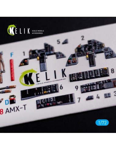 AMX-T interior 3D decals for Italeri kit 