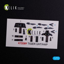 Eurocopter Tiger UHT/HAP interior 3D decals for Revell kit 