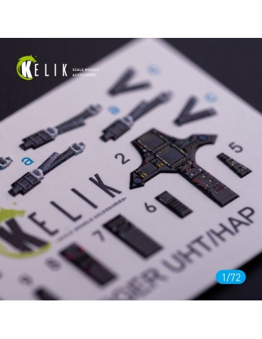 Eurocopter Tiger UHT/HAP interior 3D decals for Revell kit 