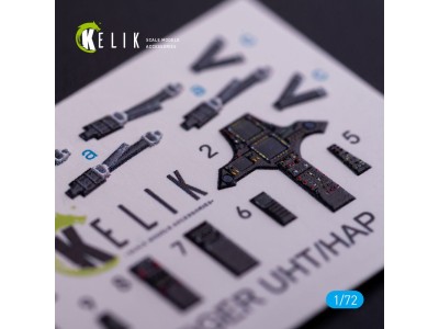 Eurocopter Tiger UHT/HAP interior 3D decals for Revell kit 