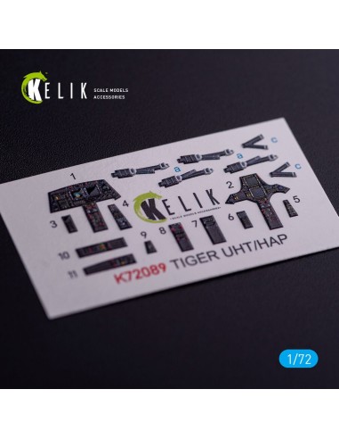 Eurocopter Tiger UHT/HAP interior 3D decals for Revell kit 