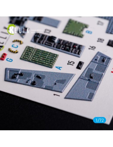 F-15C - interior 3D decals for FineMolds kit 