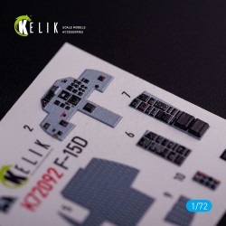 F-15D - interior 3D decals for FineMolds kit 