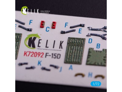F-15D - interior 3D decals for FineMolds kit 