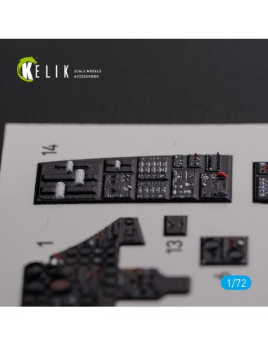 F-89 D/J Scorpion interior 3D decals for Revell kit 