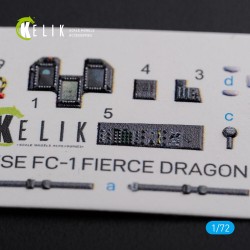 Chinese FC-1 Fierce Dragon interior 3D decals for Trumpeter kit  2