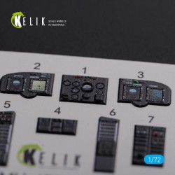 MH-47E interior 3D decals for Italeri kit 