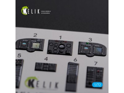 MH-47E interior 3D decals for Italeri kit 