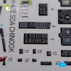 MH-47E interior 3D decals for Italeri kit  2