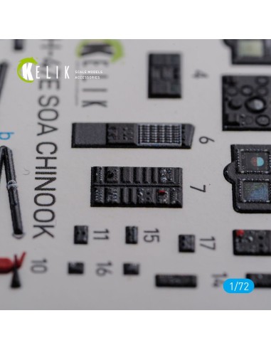 MH-47E interior 3D decals for Italeri kit 
