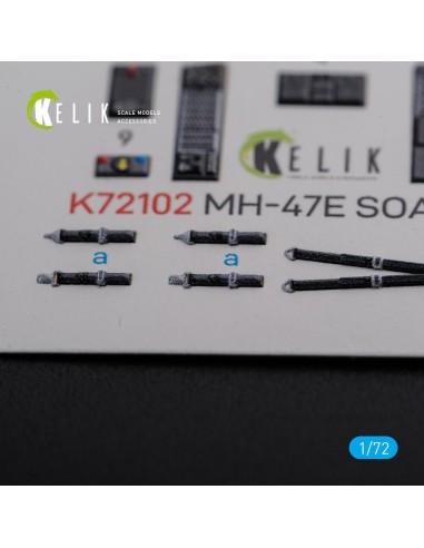 MH-47E interior 3D decals for Italeri kit 