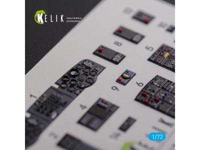 CH-47A interior 3D decals for Trumpeter kit 
