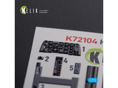 HE-219 UHU interior 3D decals for Dragon kit 