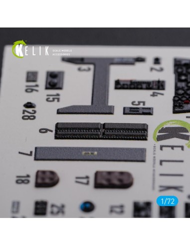 HE-219 UHU interior 3D decals for Dragon kit 