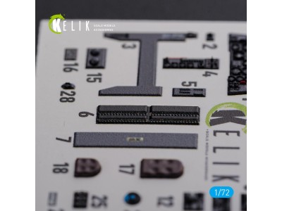 HE-219 UHU interior 3D decals for Dragon kit 