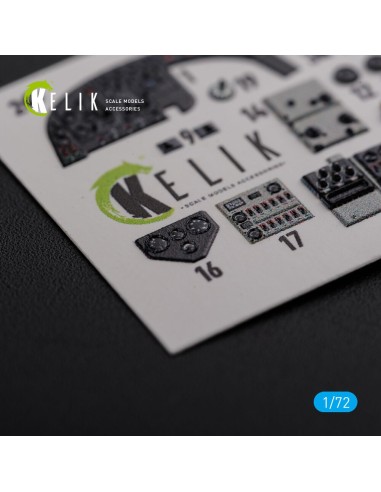 KI-21 interior 3D decals for ICM kit 