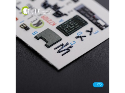 F-16 MLU interior 3D decals for Revell kit 