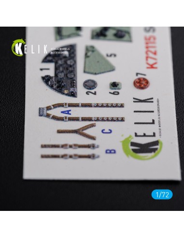 Sea Hurricane Mk I interior 3D decals for Arma Hobby kit 