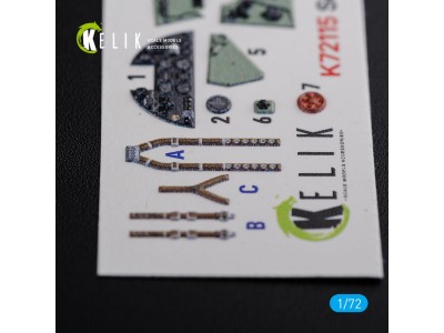 Sea Hurricane Mk I interior 3D decals for Arma Hobby kit 