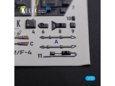BF109-F2/F4 interior 3D decals for Fine Molds kit 