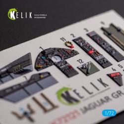 Jaguar GR.1/GR.3 - interior 3D decals for Italeri kit 