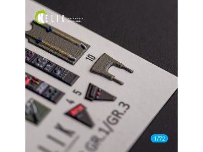 Jaguar GR.1/GR.3 - interior 3D decals for Italeri kit 