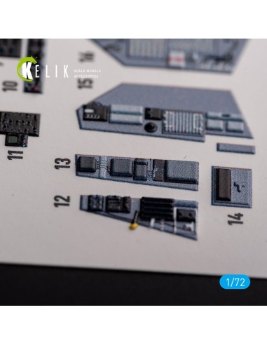 FG.1 Phantom - interior 3D decals for Airfix kit 