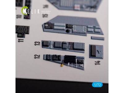 FG.1 Phantom - interior 3D decals for Airfix kit 