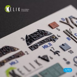 Gloster Gladiator Mk.I/II - interior 3D decals for Airfix kit 