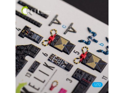 AVRO VULCAN B.2 Front cockpit - interior 3D decals for Airfix kit 