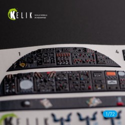 AVRO VULCAN B.2 Rear cockpit - interior 3D decals for Airfix kit 