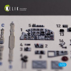 Il-2 Shturmovik - interior 3D decals for Tamiya kit  2